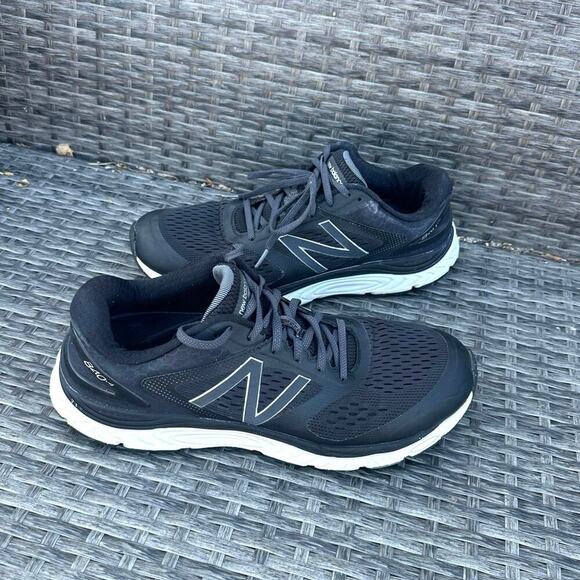 New Balance Men\'s 840 V4‎ Athletic Running Shoes Size 13 Black Magnet main image 12